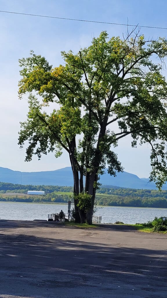 Boat launch on the Hudson River