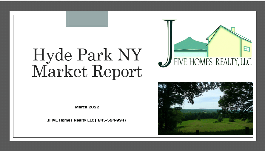 Hyde Park NY March 2022 home sales 