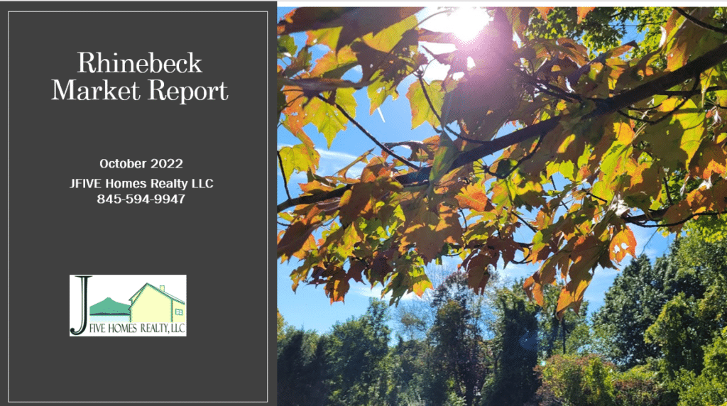 Rhinebeck NY home sales in October 2022