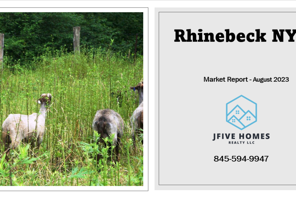 Rhinebeck NY home sales rose in August 2023