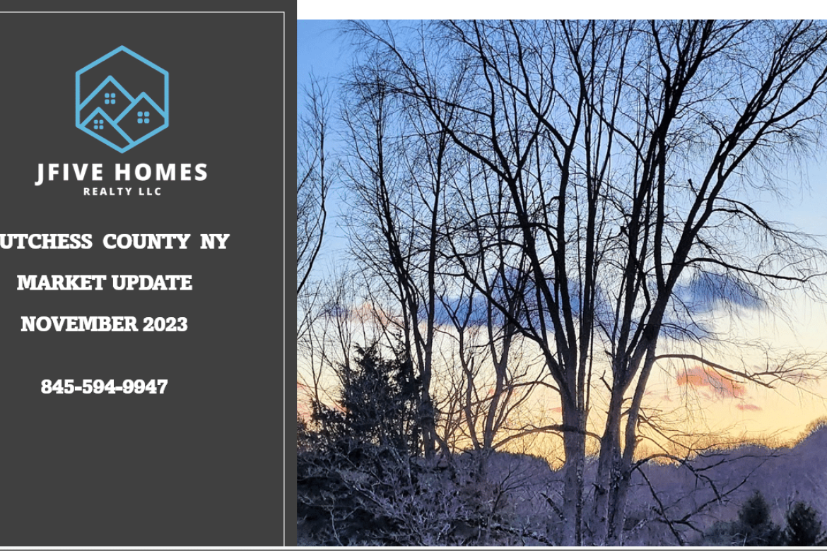 Update for Dutchess County NY attached home sales in November 2023