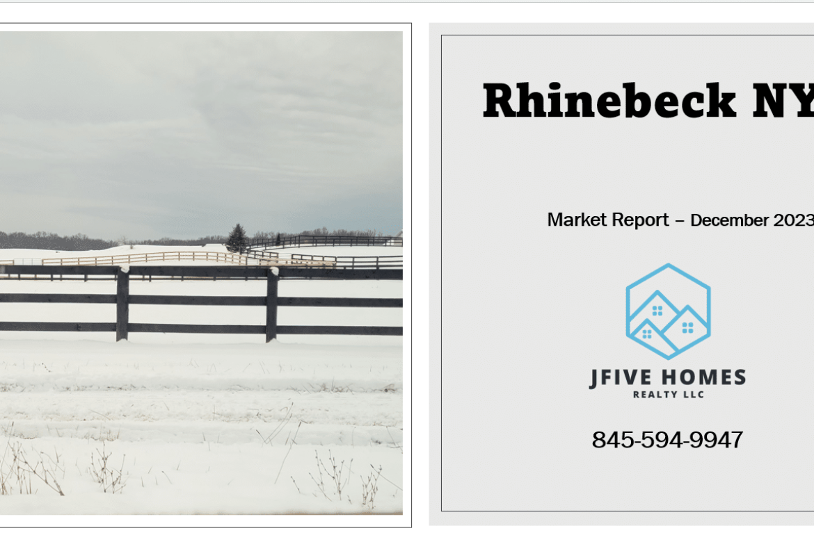 Rhinebeck NY home sales fell in December 2023